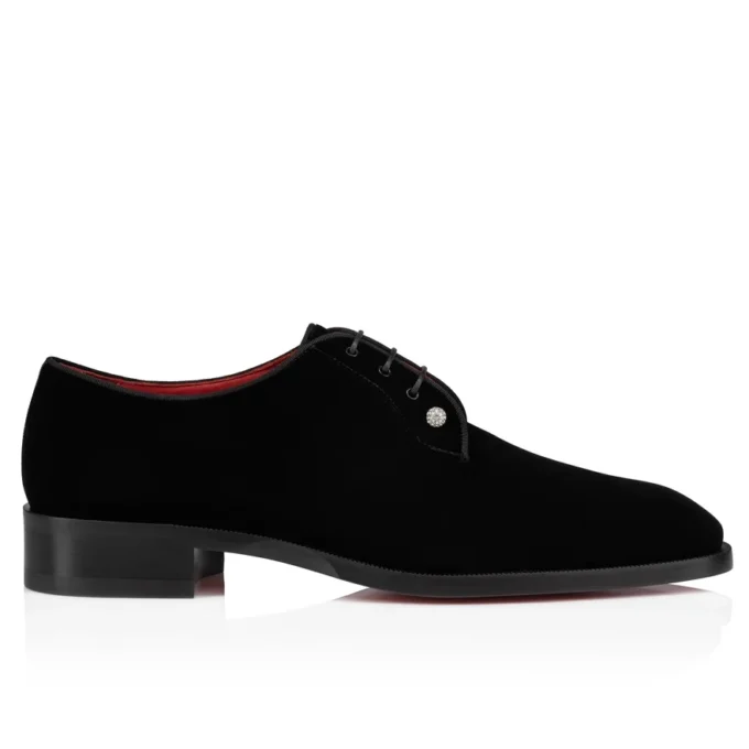 Chambeliss Night Strass – Derbys – Samt – Schwarz – Herren Chambeliss Night Strass – Derbys – Samt – Schwarz – Herren