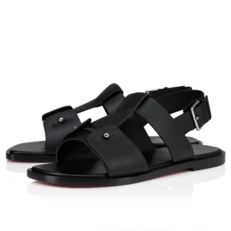 Chambeliss Sandale – Sandalen – Kalbsleder – Schwarz – Herren