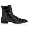 Circus Booty Perla – Stiefel – Wildleder und Strass, Lackkalbsleder – Schwarz – Herren Circus Booty Perla – Stiefel – Wildleder und Strass, Lackkalbsleder – Schwarz – Herren