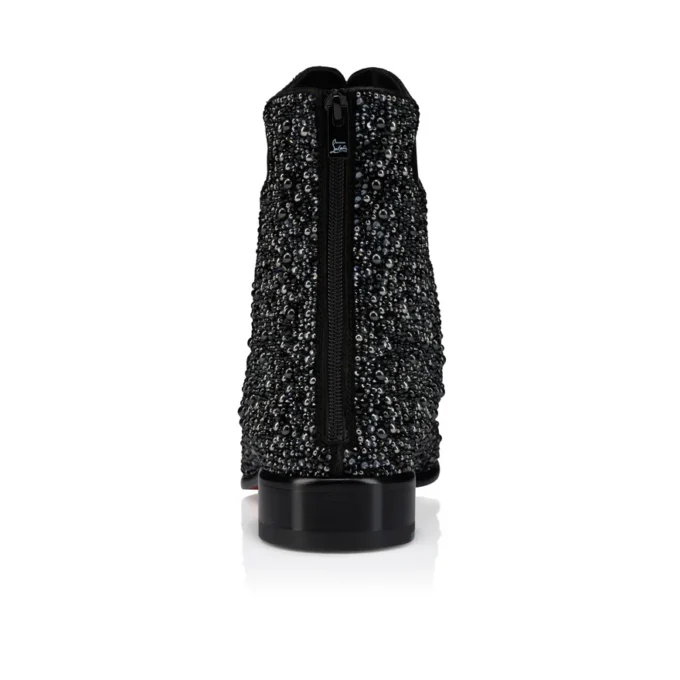 Circus Booty Perla – Stiefel – Wildleder und Strass, Lackkalbsleder – Schwarz – Herren Circus Booty Perla – Stiefel – Wildleder und Strass, Lackkalbsleder – Schwarz – Herren