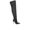 Circus Max Perla Botta Alta – 100 mm Overknee-Stiefel – Wildleder, Mesh und Strass – Schwarz – Damen Christian Louboutin Vereinigte Staaten Circus Max Perla Botta Alta – 100 mm Overknee-Stiefel – Wildleder, Mesh und Strass – Schwarz – Damen Christian Louboutin Vereinigte Staaten
