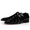 Circus – Oxfords – Lackkalbsleder – Schwarz – Herren Circus – Oxfords – Lackkalbsleder – Schwarz – Herren