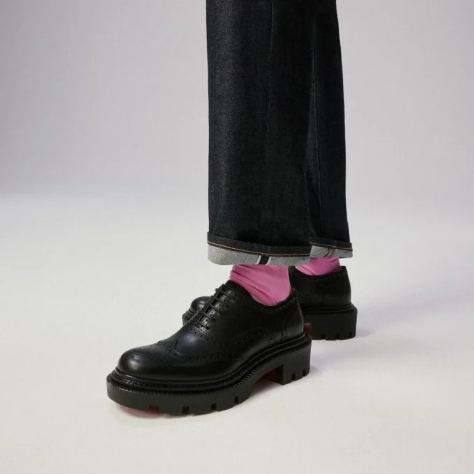 College – Oxfords – Gewachstes Kalbsleder – Schwarz – Herren College – Oxfords – Gewachstes Kalbsleder – Schwarz – Herren
