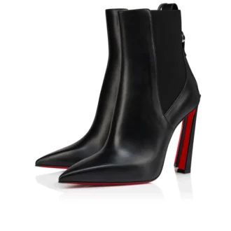 Condodo – 100-mm-Stiefel – Kalbsleder – Schwarz – Damen