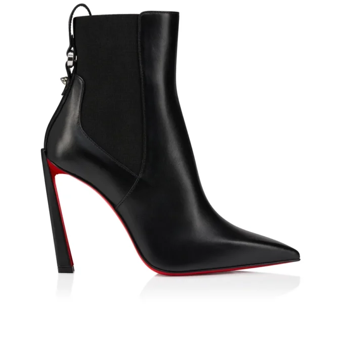 Condodo – 100-mm-Stiefel – Kalbsleder – Schwarz – Damen Condodo – 100-mm-Stiefel – Kalbsleder – Schwarz – Damen