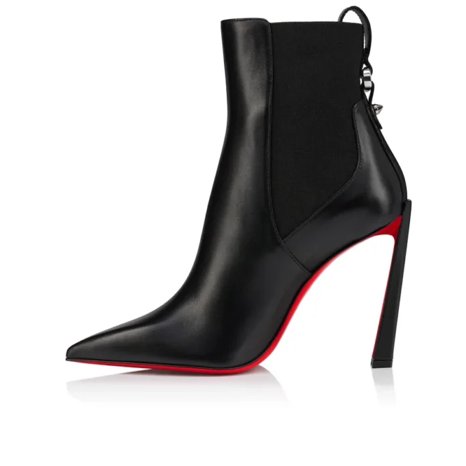 Condodo – 100-mm-Stiefel – Kalbsleder – Schwarz – Damen Condodo – 100-mm-Stiefel – Kalbsleder – Schwarz – Damen