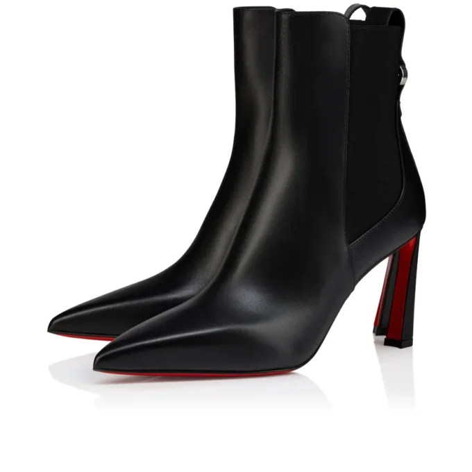Condodo 85 – 85 mm niedrige Stiefel – Kalbsleder – Schwarz – Damen Condodo 85 – 85 mm niedrige Stiefel – Kalbsleder – Schwarz – Damen