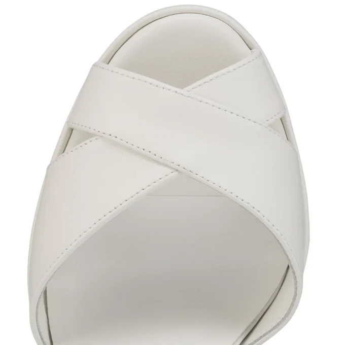 Cora – 100-mm-Sandalen – Lamm-Nappaleder – Bianco – Damen Cora – 100-mm-Sandalen – Lamm-Nappaleder – Bianco – Damen