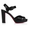 Cora – 100-mm-Sandalen – Lamm-Nappaleder – Schwarz – Damen Cora – 100-mm-Sandalen – Lamm-Nappaleder – Schwarz – Damen