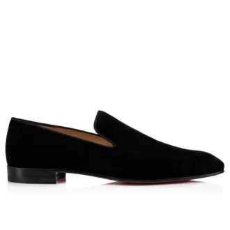 Dandelion – Loafer – Samt – Schwarz – Herren