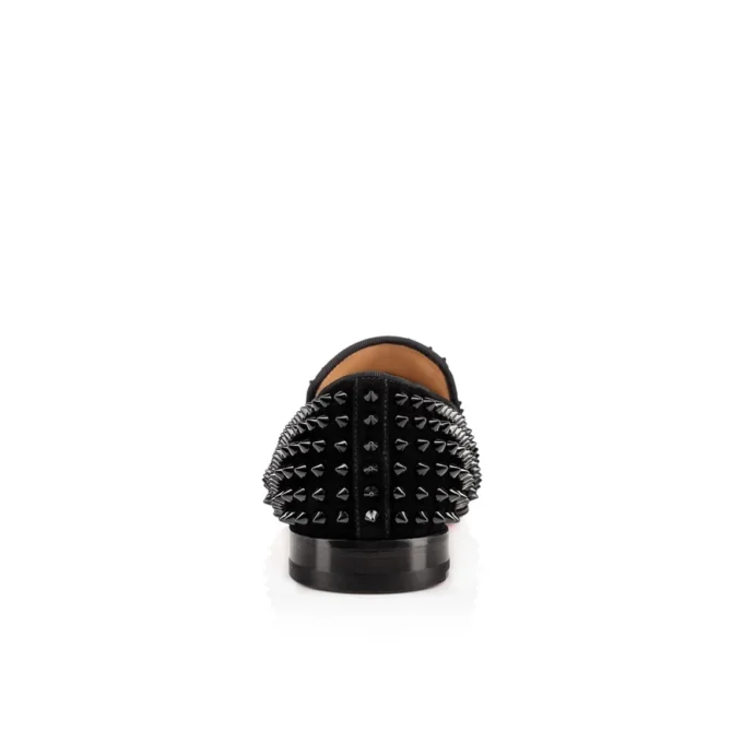 Dandelion Spikes – Slipper – Kalbsvelours und Spikes – Schwarz – Herren Dandelion Spikes – Slipper – Kalbsvelours und Spikes – Schwarz – Herren