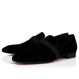 Dandydeco – Slipper – Samt – Schwarz – Herren Dandydeco – Slipper – Samt – Schwarz – Herren
