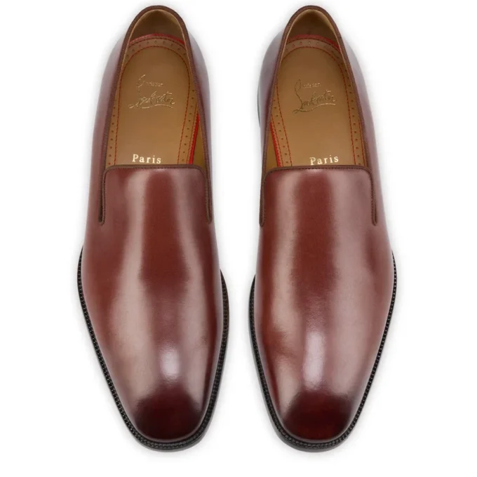 Danny Flex – Loafer – Glänzendes Kalbsleder – Cuoio – Herren Danny Flex – Loafer – Glänzendes Kalbsleder – Cuoio – Herren
