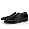Danny Flex – Loafer – Kalbsleder – Schwarz – Herren