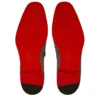 Danny Flex – Slipper – Kalbsleder und Twill-Webung – Weiß und Braun – Herren Danny Flex – Slipper – Kalbsleder und Twill-Webung – Weiß und Braun – Herren