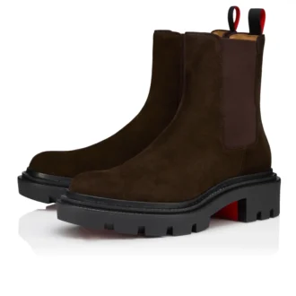 Devon College – Stiefel – Umgekehrtes Kalbsleder – Cafa – Herren