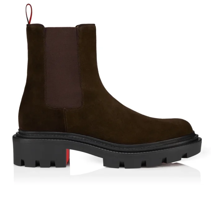 Devon College – Stiefel – Umgekehrtes Kalbsleder – Cafa – Herren Devon College – Stiefel – Umgekehrtes Kalbsleder – Cafa – Herren