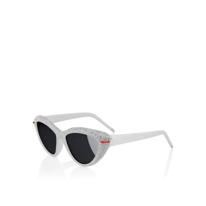 Diamond Kate Lb0031 – Sonnenbrille – Acetat – White Smoke – Damen Diamond Kate Lb0031 – Sonnenbrille – Acetat – White Smoke – Damen
