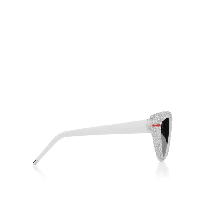 Diamond Kate Lb0031 – Sonnenbrille – Acetat – White Smoke – Damen Diamond Kate Lb0031 – Sonnenbrille – Acetat – White Smoke – Damen