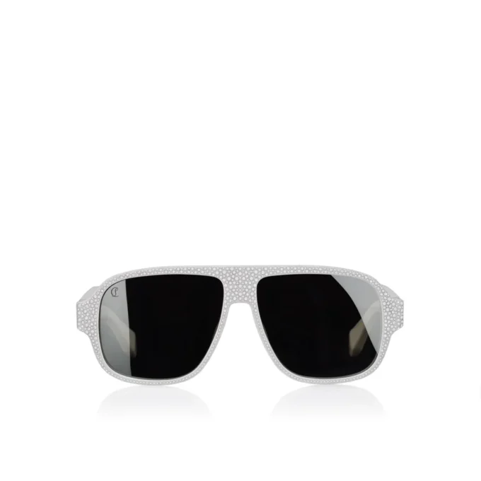 Diamond Roller Lb0032 – Sonnenbrille – Acetat – White Smoke Diamond Roller Lb0032 – Sonnenbrille – Acetat – White Smoke