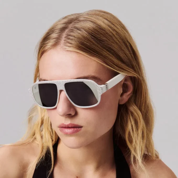Diamond Roller Lb0032 – Sonnenbrille – Acetat – White Smoke Diamond Roller Lb0032 – Sonnenbrille – Acetat – White Smoke