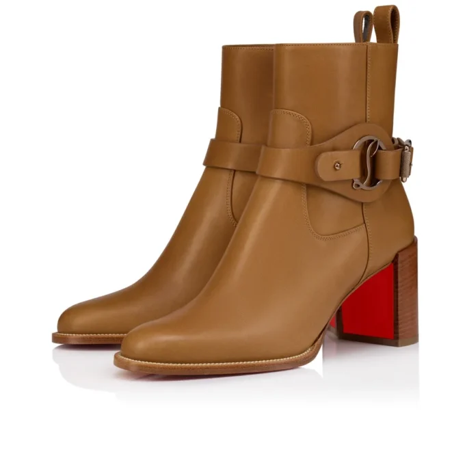 Dianouchette – 70 mm niedrige Stiefel – gewachstes Kalbsleder – Terra – Damen Dianouchette – 70 mm niedrige Stiefel – gewachstes Kalbsleder – Terra – Damen