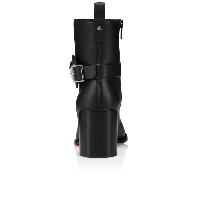 Dianouchette – 70 mm niedrige Stiefel – Kalbsleder – Schwarz – Damen Dianouchette – 70 mm niedrige Stiefel – Kalbsleder – Schwarz – Damen