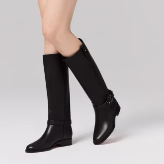 Dianouchette Botta – Stiefel – Kalbsleder – Schwarz – Damen