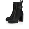Dianouchette Lug – 100 mm niedrige Stiefel – gewachstes Kalbsleder – Schwarz – Damen Dianouchette Lug – 100 mm niedrige Stiefel – gewachstes Kalbsleder – Schwarz – Damen