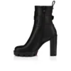 Dianouchette Lug – 100 mm niedrige Stiefel – gewachstes Kalbsleder – Schwarz – Damen Dianouchette Lug – 100 mm niedrige Stiefel – gewachstes Kalbsleder – Schwarz – Damen