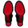Dianouchette Lug – 100 mm niedrige Stiefel – gewachstes Kalbsleder – Schwarz – Damen Dianouchette Lug – 100 mm niedrige Stiefel – gewachstes Kalbsleder – Schwarz – Damen