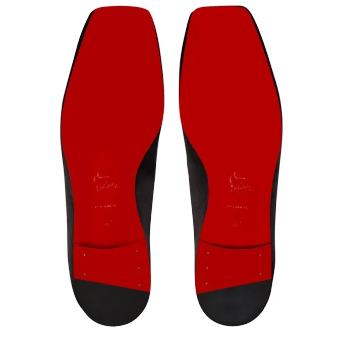 Diopic – Ballerinas – Krepp-Satin – Schwarz – Herren