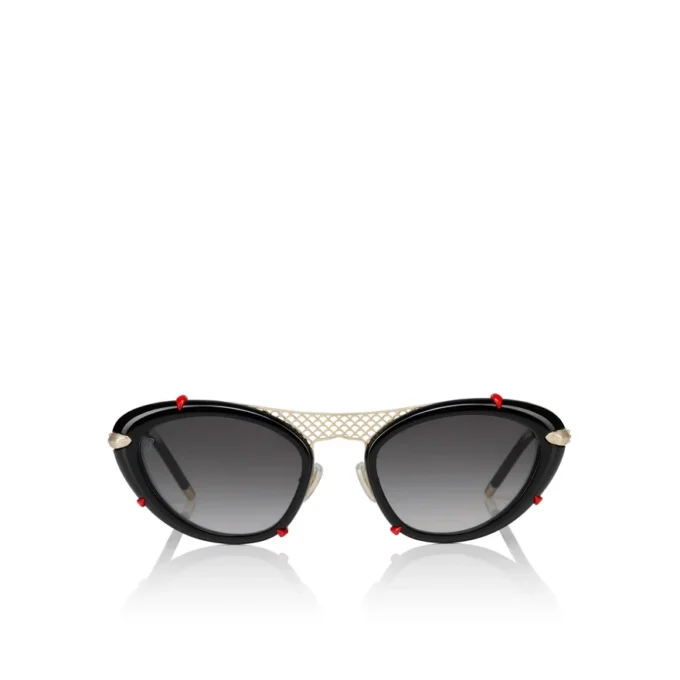 Dolly Lb0001 – Sonnenbrille – Metall – Glänzendes Schwarz Dolly Lb0001 – Sonnenbrille – Metall – Glänzendes Schwarz