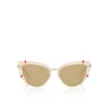 Dolly Lb0002 – Sonnenbrille – Metall – Gold Smoke Dolly Lb0002 – Sonnenbrille – Metall – Gold Smoke