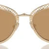 Dolly Lb0002 – Sonnenbrille – Metall – Gold Smoke Dolly Lb0002 – Sonnenbrille – Metall – Gold Smoke