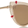 Dolly Lb0002 – Sonnenbrille – Metall – Gold Smoke Dolly Lb0002 – Sonnenbrille – Metall – Gold Smoke