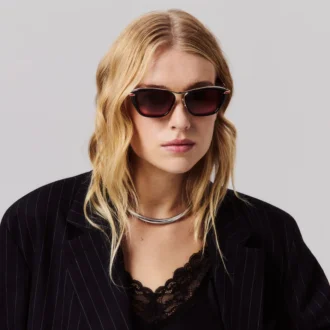 Dolly Lb0022 – Sonnenbrille – Metall – Schwarz Rauch