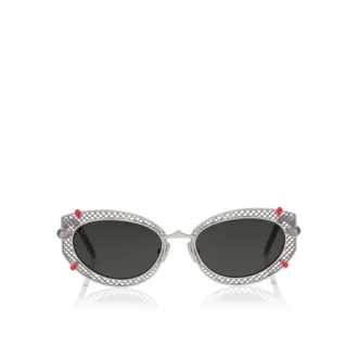 Dolly Lb0030 – Sonnenbrille – Metall – Dunkles Ruthenium