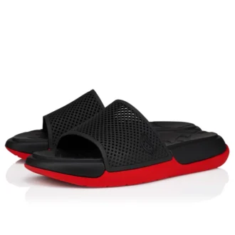 Easy Breezy – Pantoletten – Gummi – Schwarz – Herren