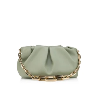 Eva Small – Schultertasche – Lamm-Nappaleder – Haiiro
