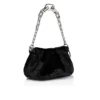 Eva Small – Schultertasche – Samt – Schwarz Eva Small – Schultertasche – Samt – Schwarz