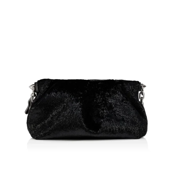 Eva Small – Schultertasche – Samt – Schwarz Eva Small – Schultertasche – Samt – Schwarz
