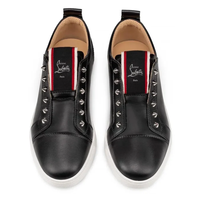 F.A.V Fique a Vontade – Slip-On-Sneaker – Kalbsleder – Schwarz – Herren