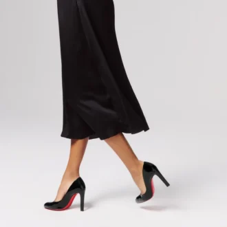 Fannylove – 100-mm-Pumps – Kalbsleder – Schwarz – Damen