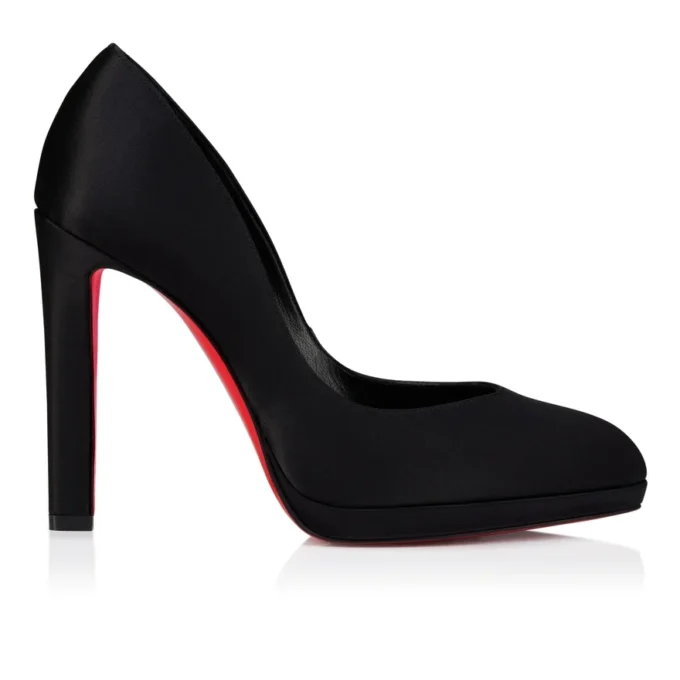 Fannylove Alta – 120-mm-Pumps – Krepp-Satin – Schwarz – Damen Fannylove Alta – 120-mm-Pumps – Krepp-Satin – Schwarz – Damen
