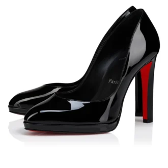 Fannylove Alta – 120-mm-Pumps – Lackkalbsleder – Schwarz – Damen
