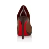 Fannylove Alta – 120-mm-Pumps – patiniertes Kalbsleder – dunkles Karminrot – Damen
