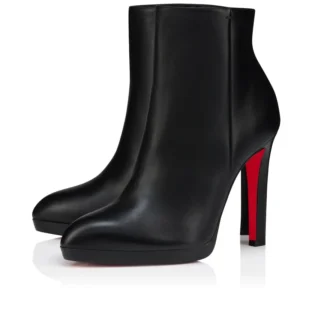 Fannylove Booty – 120 mm Stiefel – Kalbsleder – Schwarz – Damen