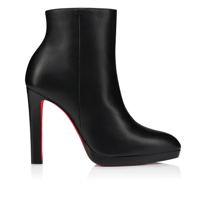 Fannylove Booty – 120 mm Stiefel – Kalbsleder – Schwarz – Damen Fannylove Booty – 120 mm Stiefel – Kalbsleder – Schwarz – Damen