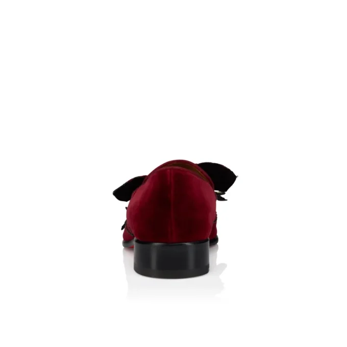 Farfajour – Slipper – Samt – Burgunderrot – Herren Farfajour – Slipper – Samt – Burgunderrot – Herren